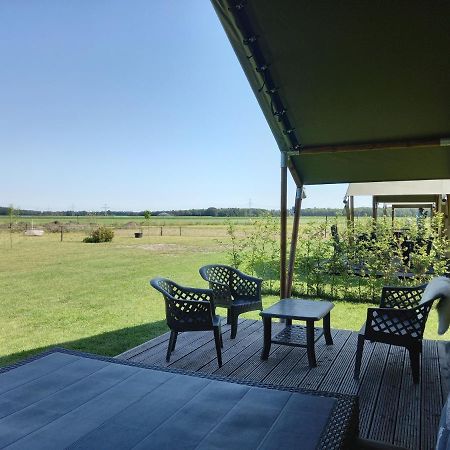 Comfort Safaritent 6 Pers En Mini Camping Zwiggelte Zewnętrze zdjęcie