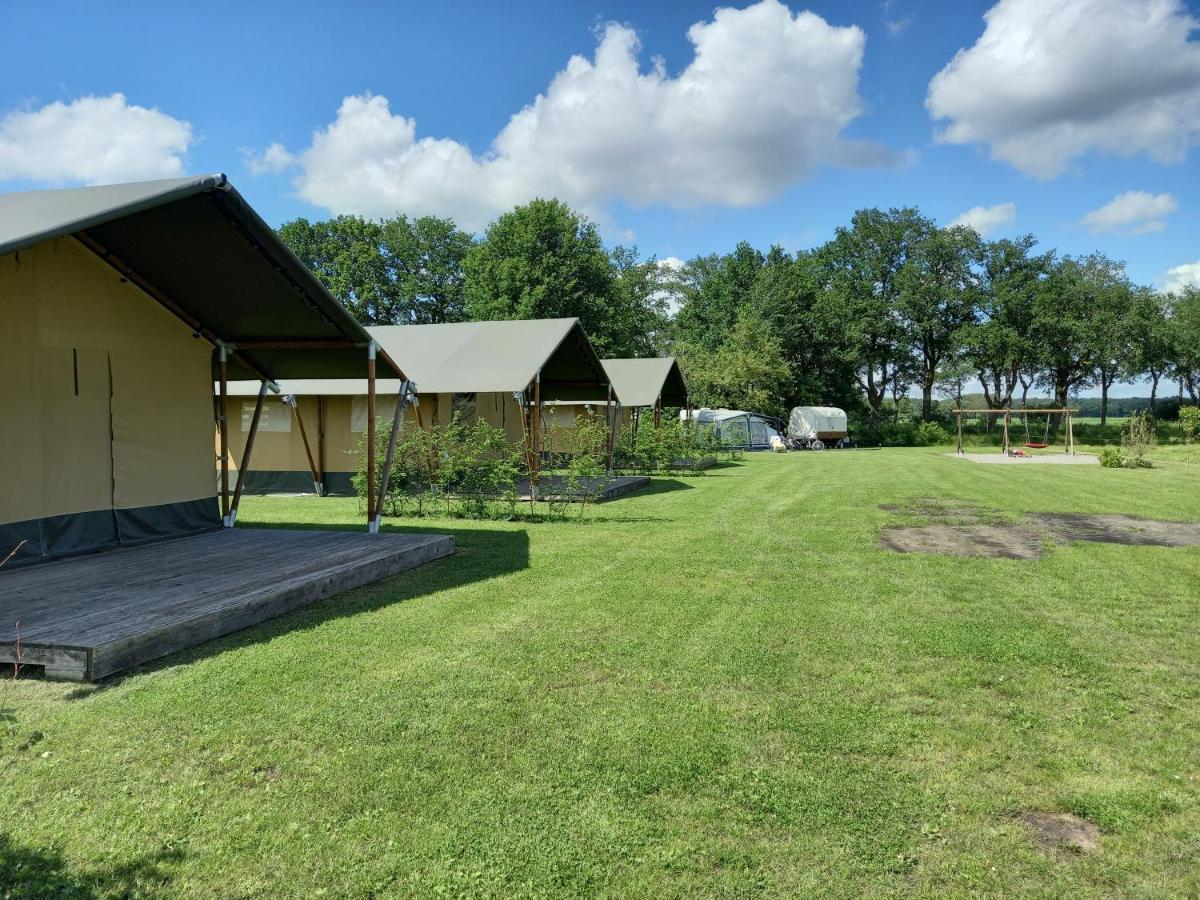 Comfort Safaritent 6 Pers En Mini Camping Zwiggelte Zewnętrze zdjęcie